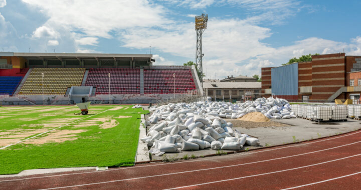 budowa stadionu